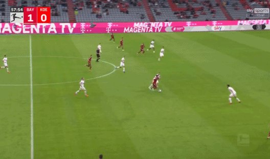 【德甲】格纳布里梅开 拜仁破连续进球纪录3比2科隆